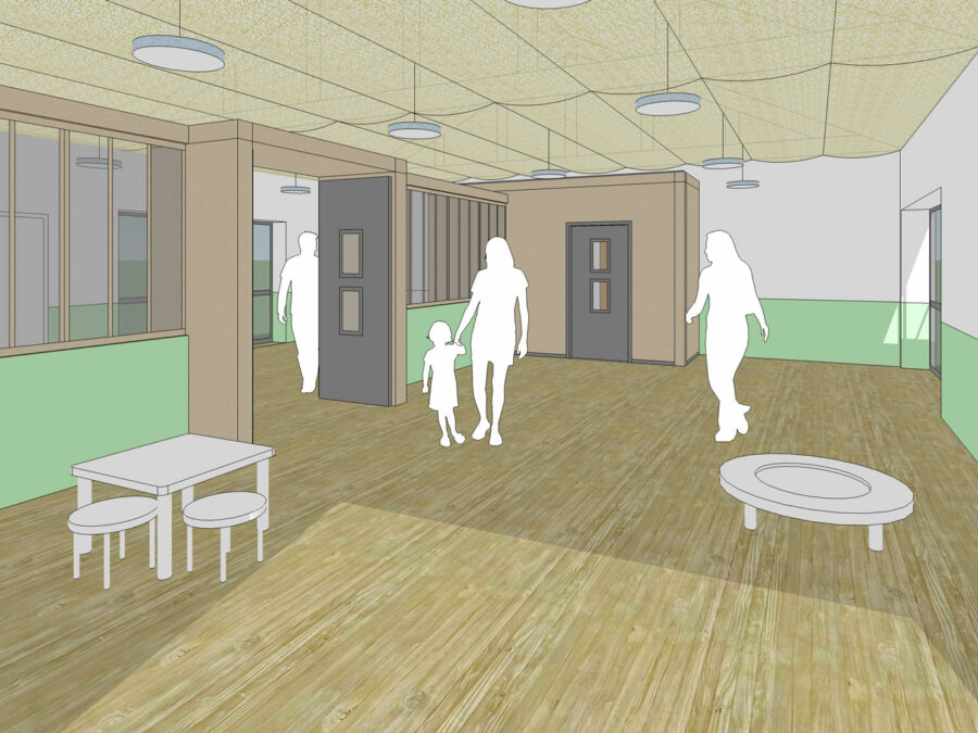 Etude acoustique dans une crèche